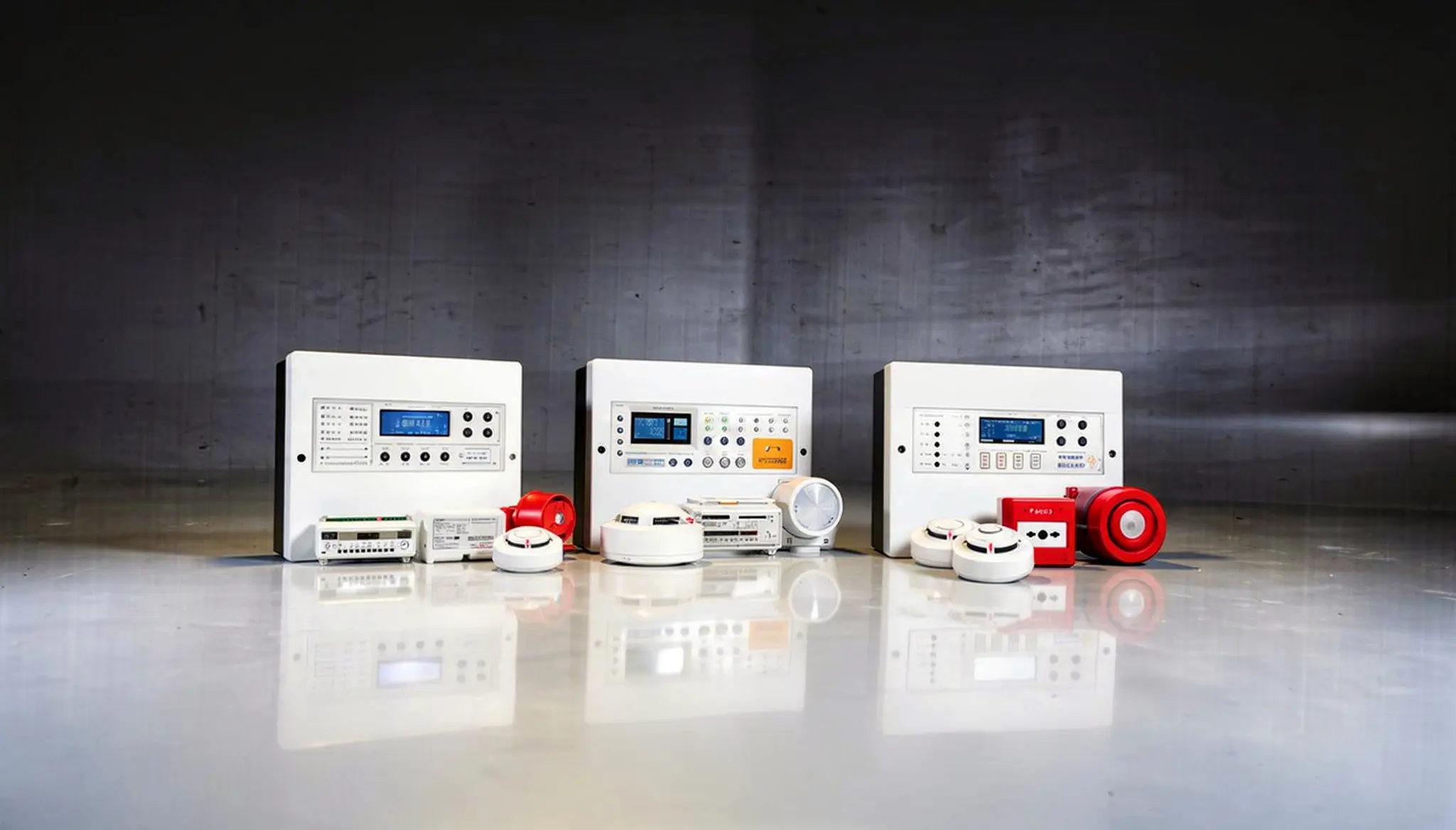 Fire extinguishing control panel