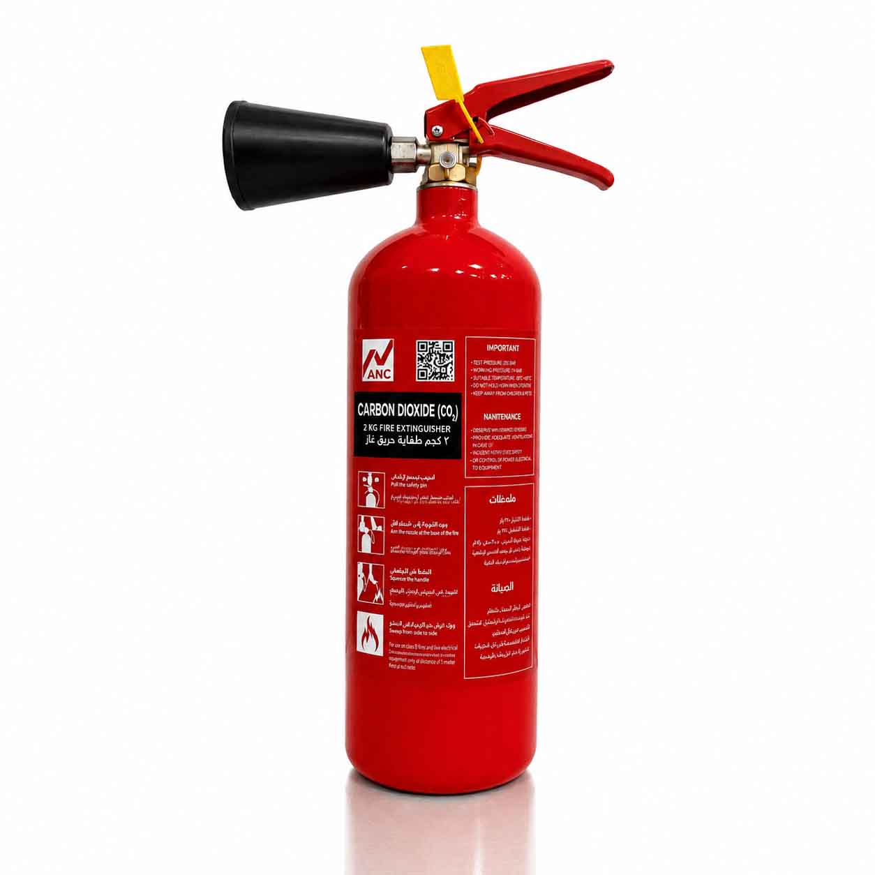 CO2 fire extinguisher 2kg Saudi Arabia