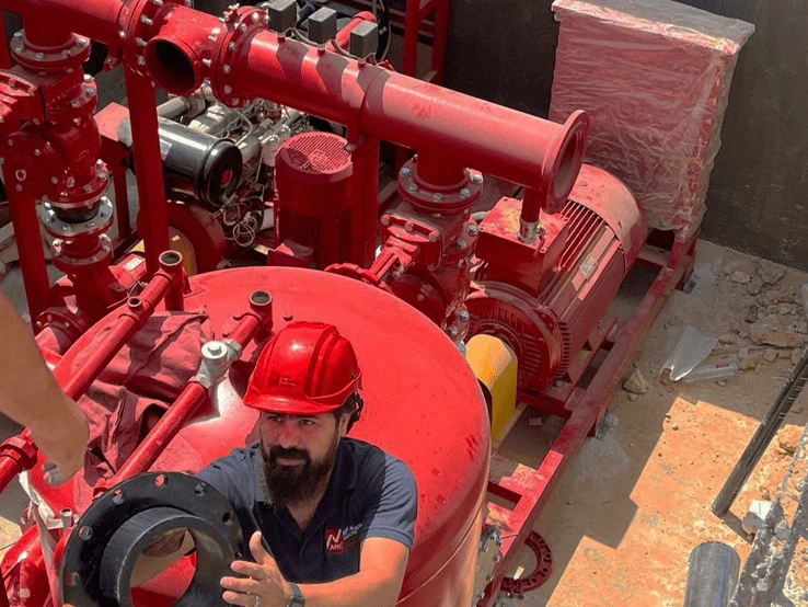 Al-Areen fire pump & protection systems, Riyadh