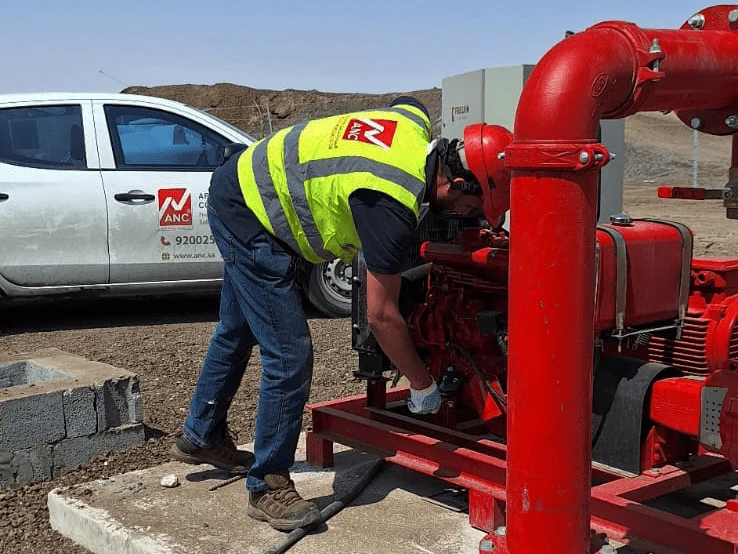 GO Station fire pump maintenance, Jeddah