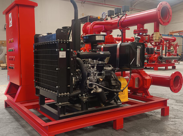 Diesel fire pump package Saudi Arabia
