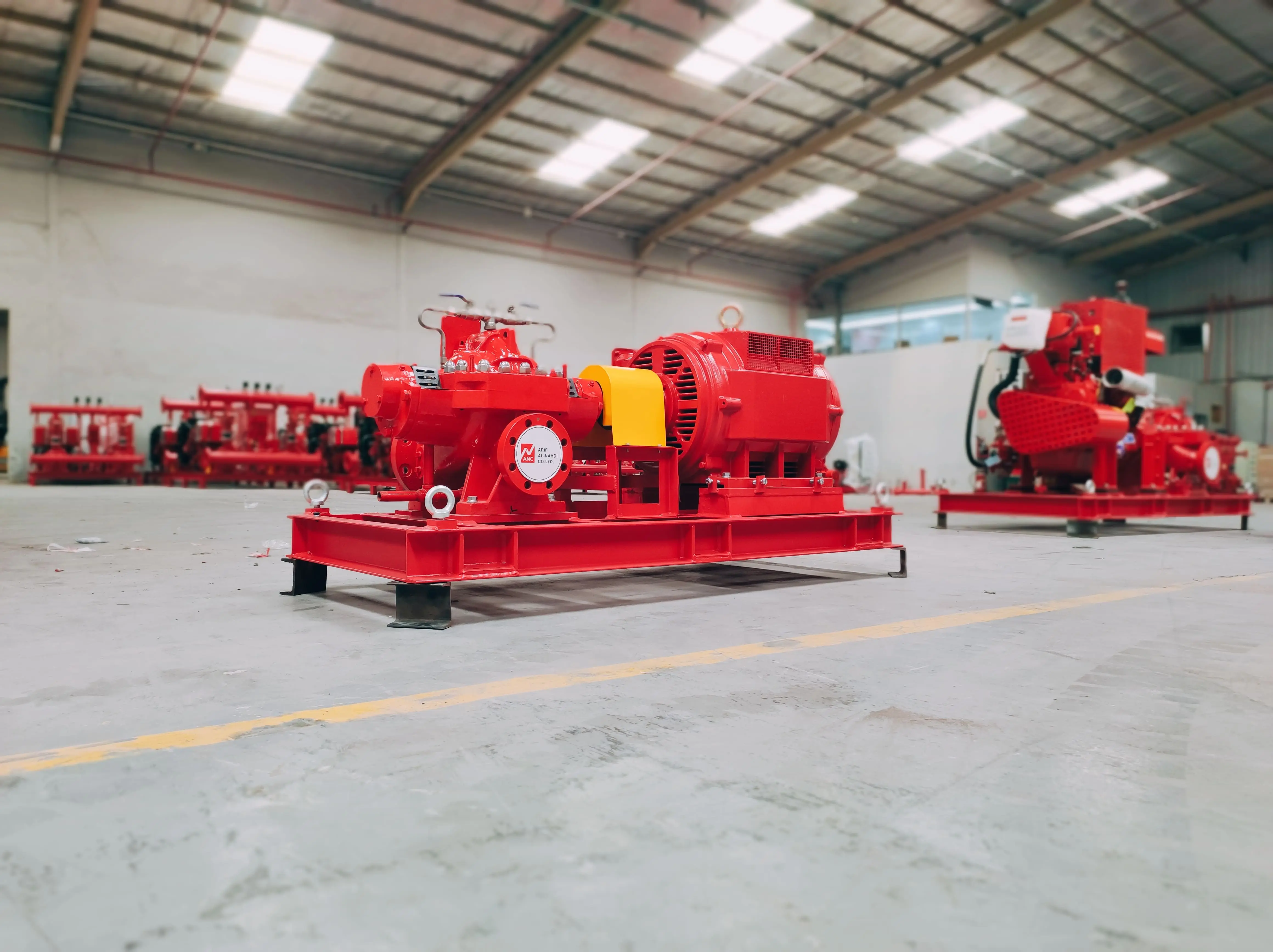 UL Listed fire pump assembly
