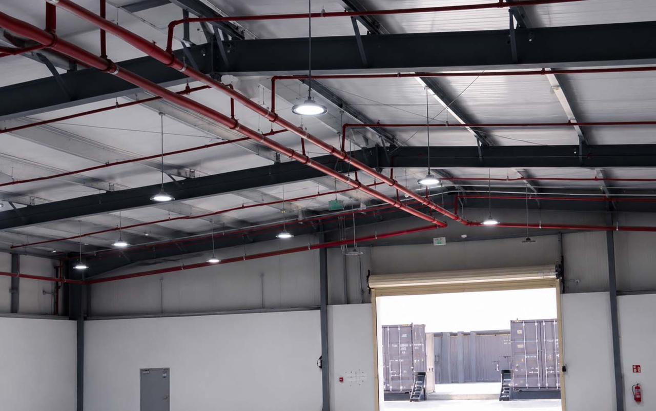 ANC fire sprinkler project case study Saudi Arabia