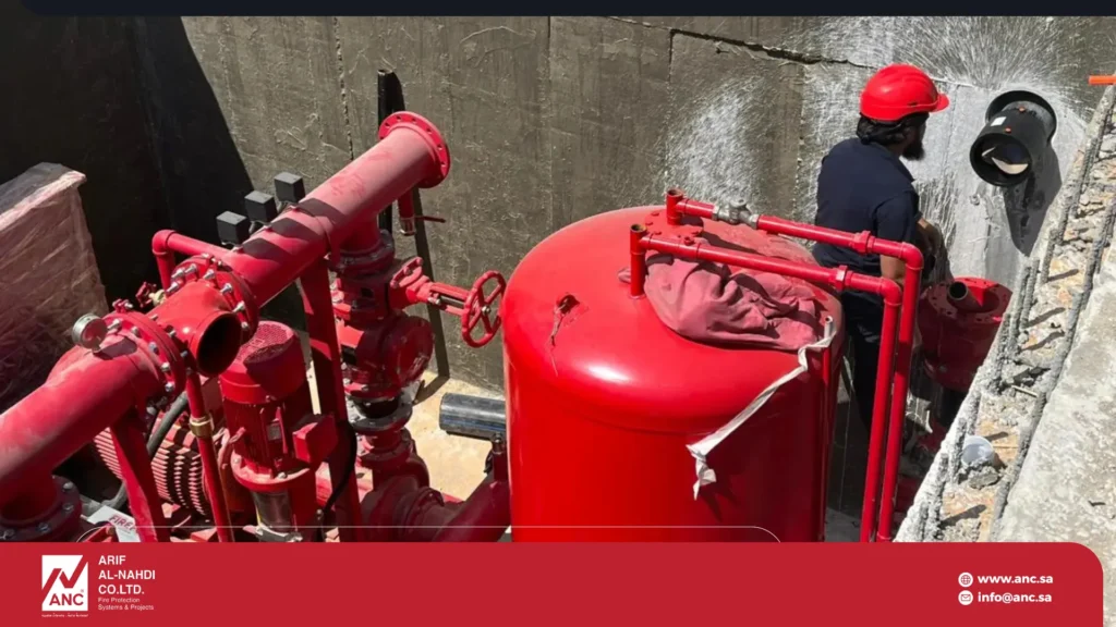 شركة تركيب وتوريد أنظمة الحريق