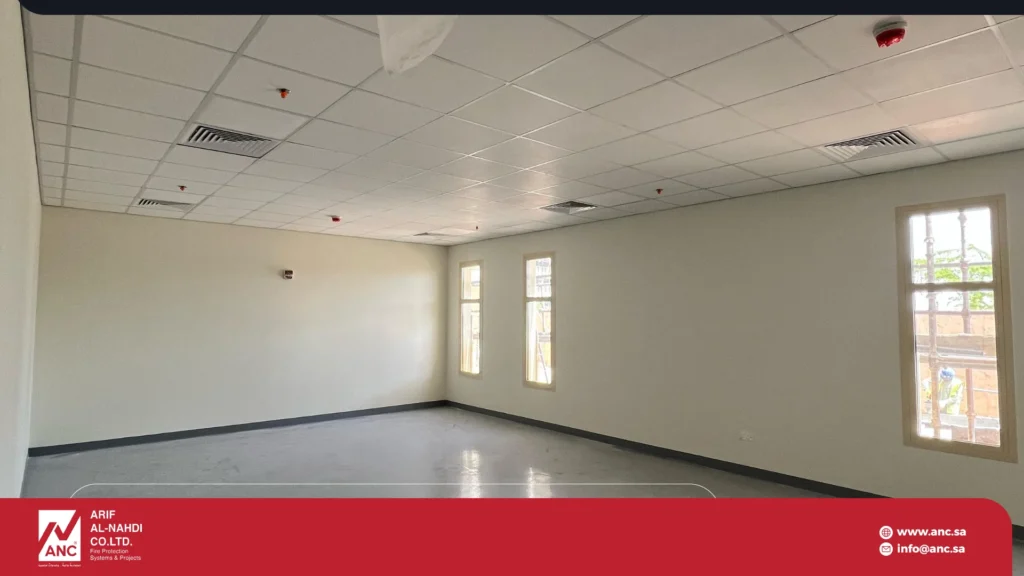 تركيب أنظمة الحريق في المكاتب الإدارية