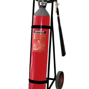 طفاية حريق ثاني اكسيد الكربون CO₂ على عربة - 30 كيلو - 40 لتر - MBK14-300CA-P1A