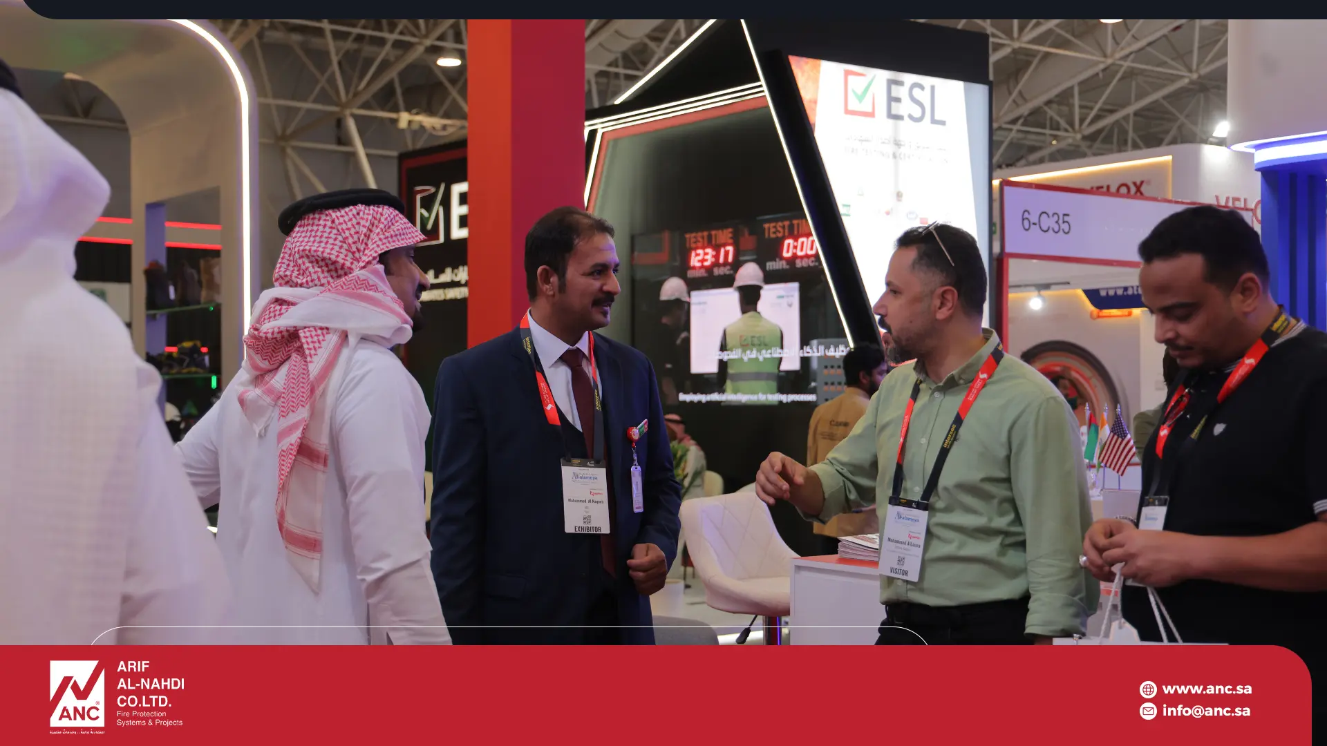 Our Participation in Intersec Saudi Arabia 2025: A New Step Toward a Safer Future 5 مشاركة عارف النهدي في معرض انترسيك السعودية