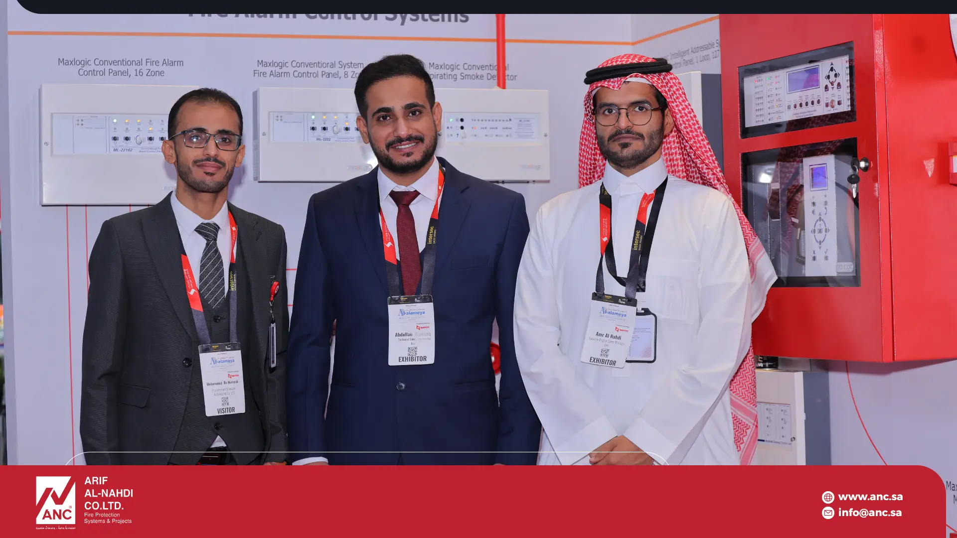 Our Participation in Intersec Saudi Arabia 2025: A New Step Toward a Safer Future 3 مشاركة عارف النهدي في معرض انترسيك بالسعودية