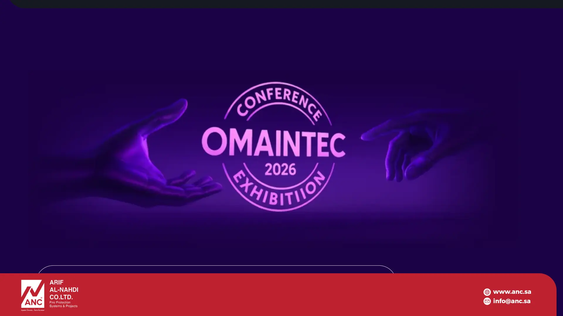 مشاركة شركة عارف النهدي في مؤتمر OMAINTEC 2026