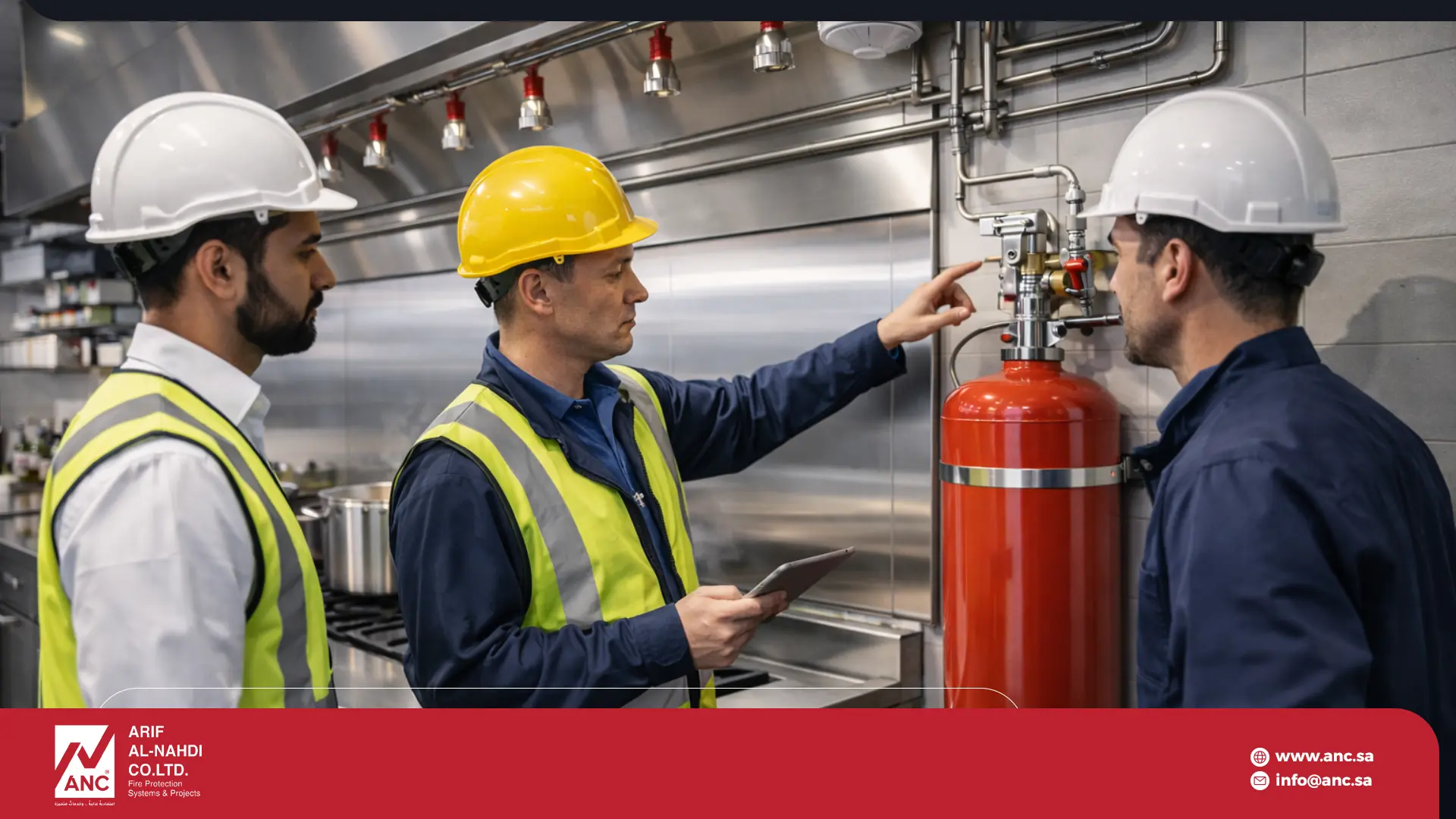 Kitchen Hood Fire Suppression System Design, Installation & Control Options